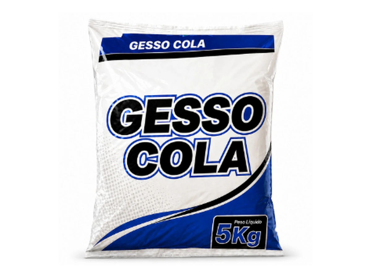 Embalagem real de gesso cola de 5 kg