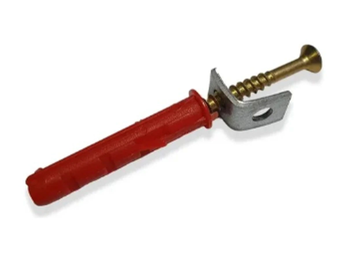 Fixador Welfix com argola para passagem de arame